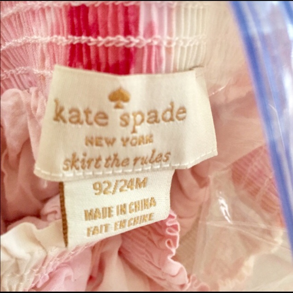 👍Kate Spade Rose infant dress set 24M🌈 - Picture 6 of 10